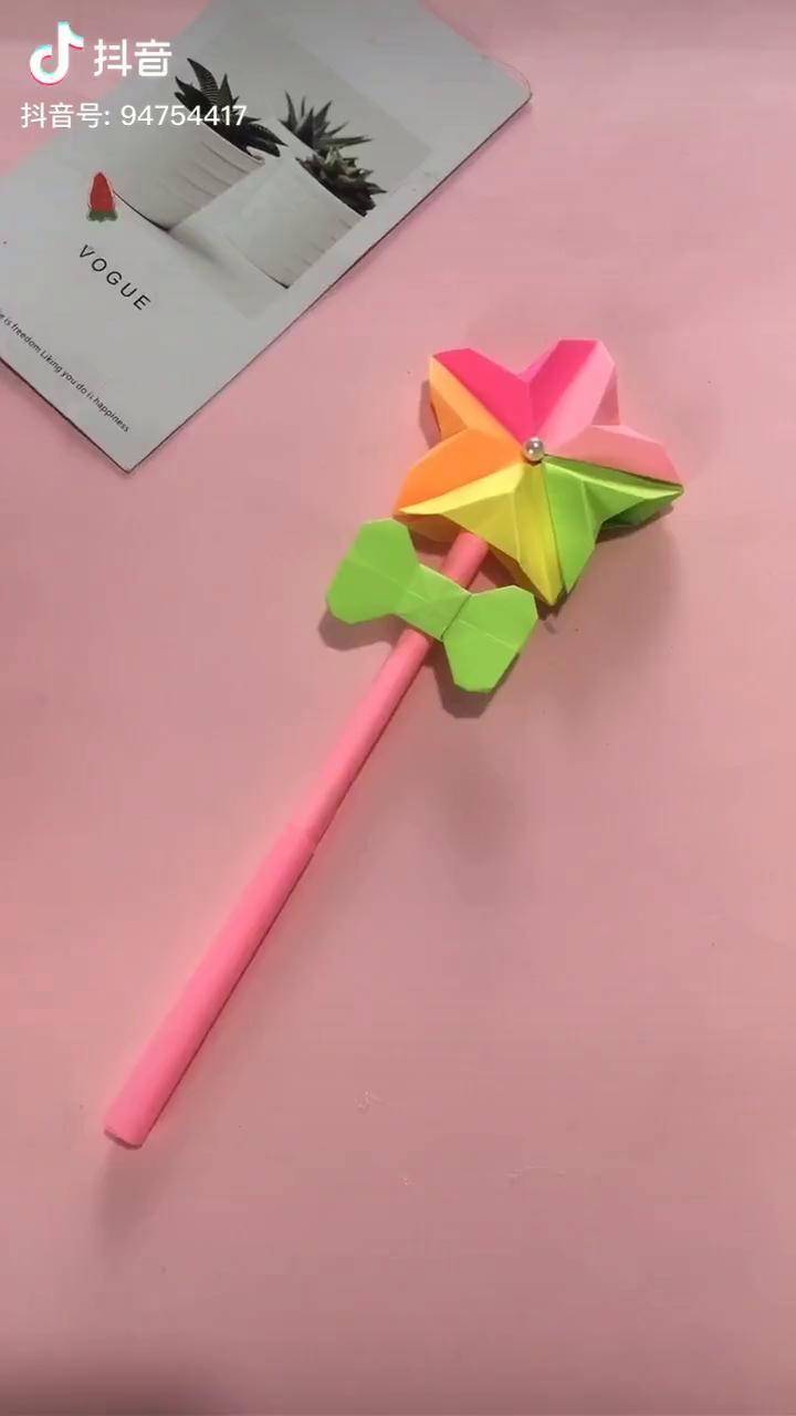 来改造一支笔芯好看是真的折纸手工求啊我觉得我的赞越来越少了