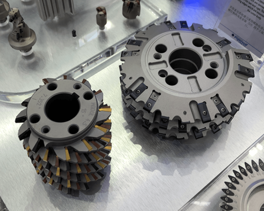 cimt2021展品评述部分可转位齿轮刀具