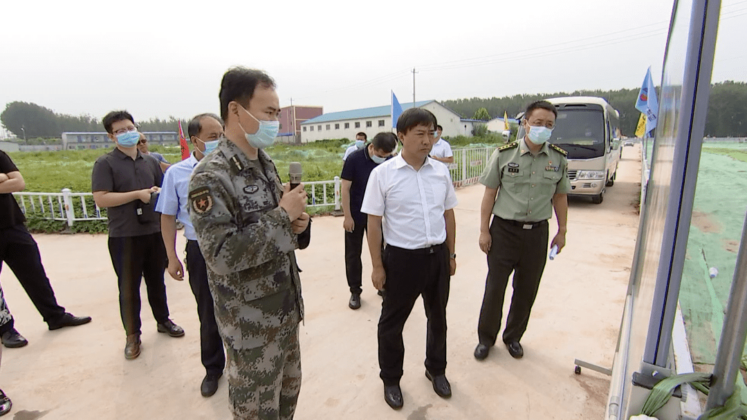 黄运然调度城市客厅 民兵训练基地建设工作_永清