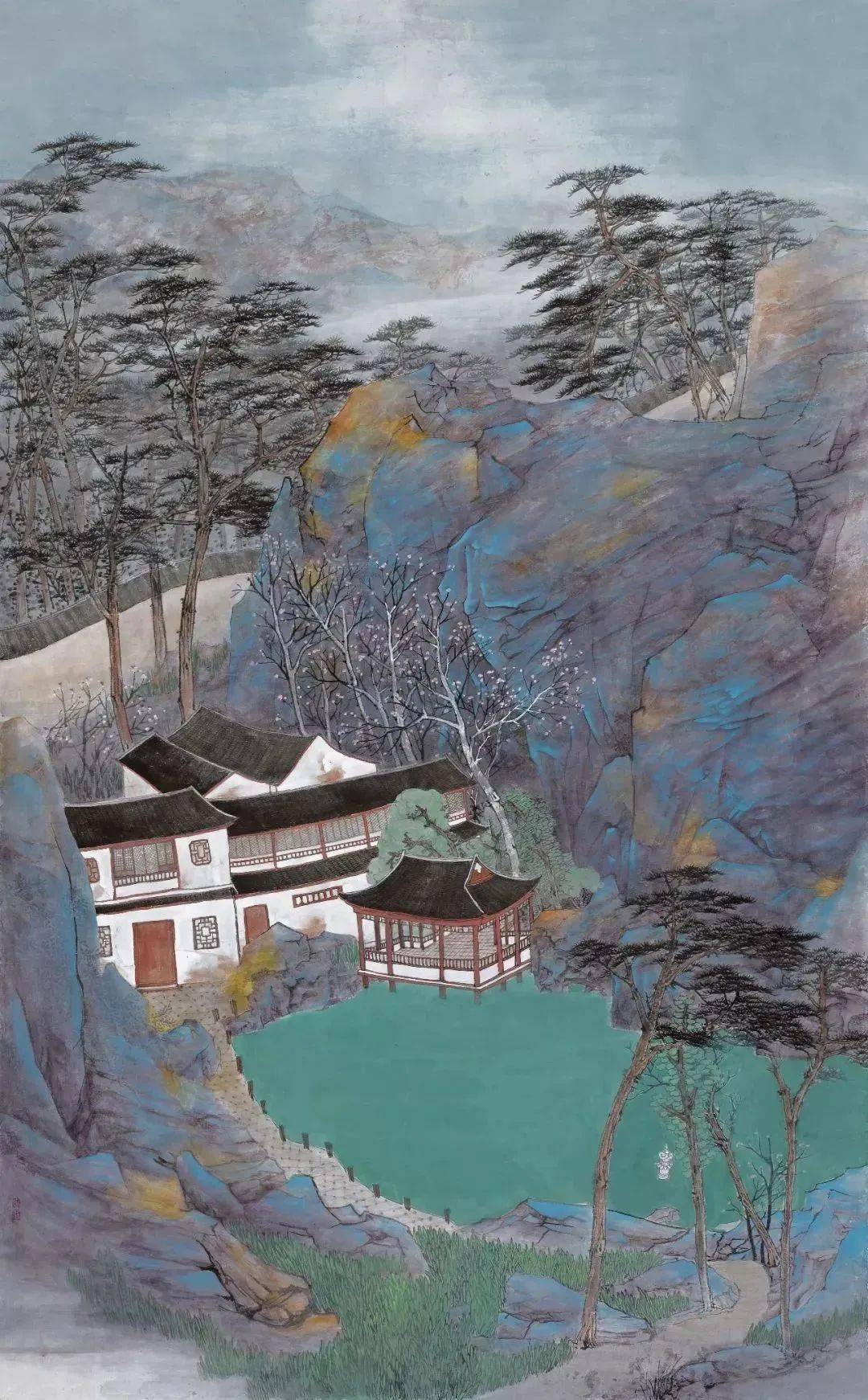 【国画天地】他的山水创作出幻境,写生流露出实风