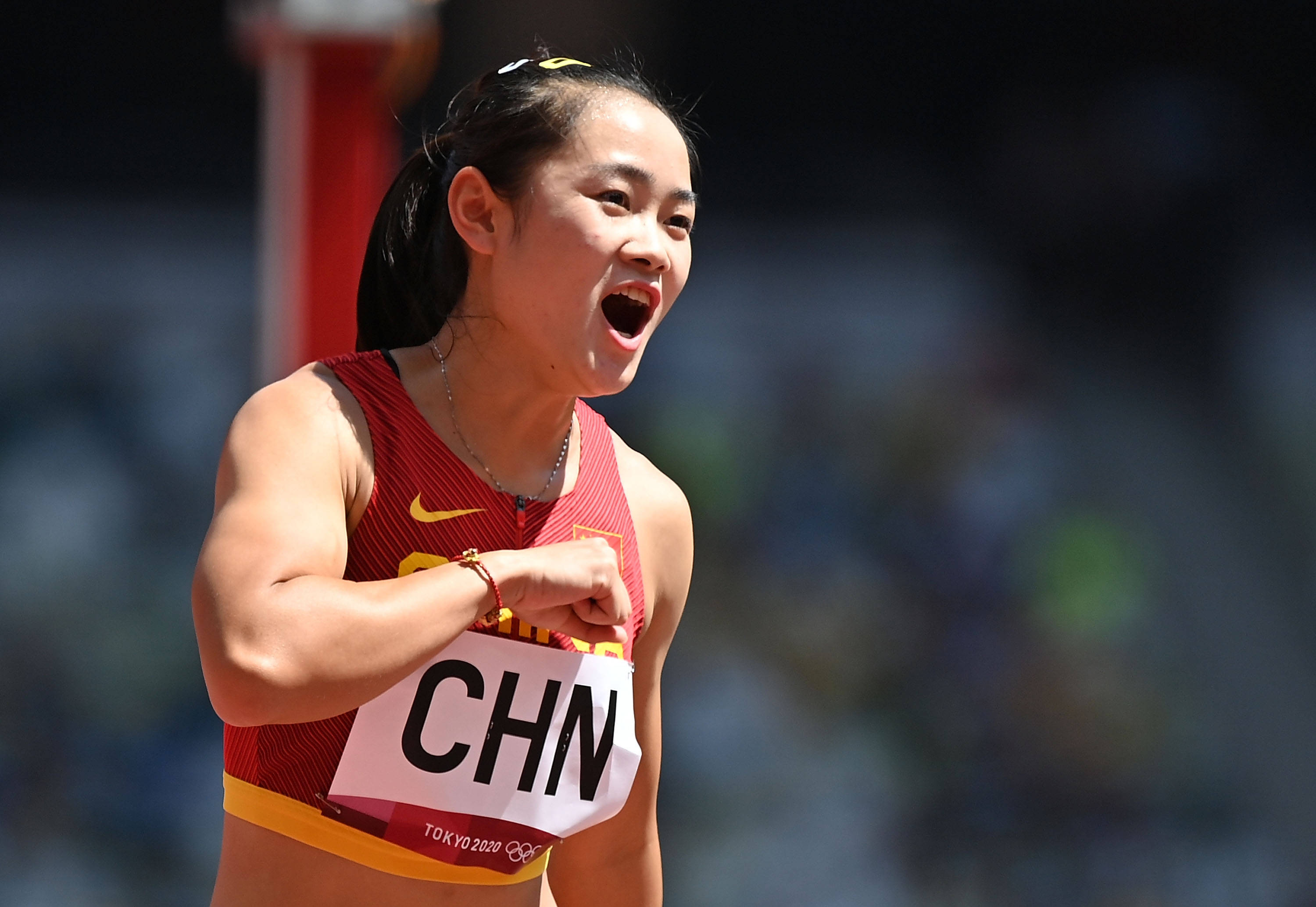 田径——女子4x100米接力:中国队晋级决赛