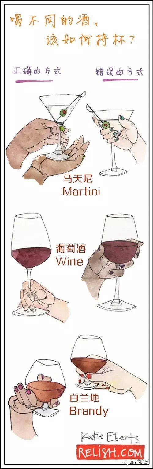 The|喝不同的酒,该如何持杯?