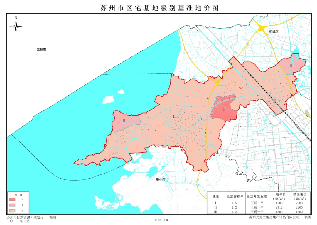 苏州高新区区域地图图片