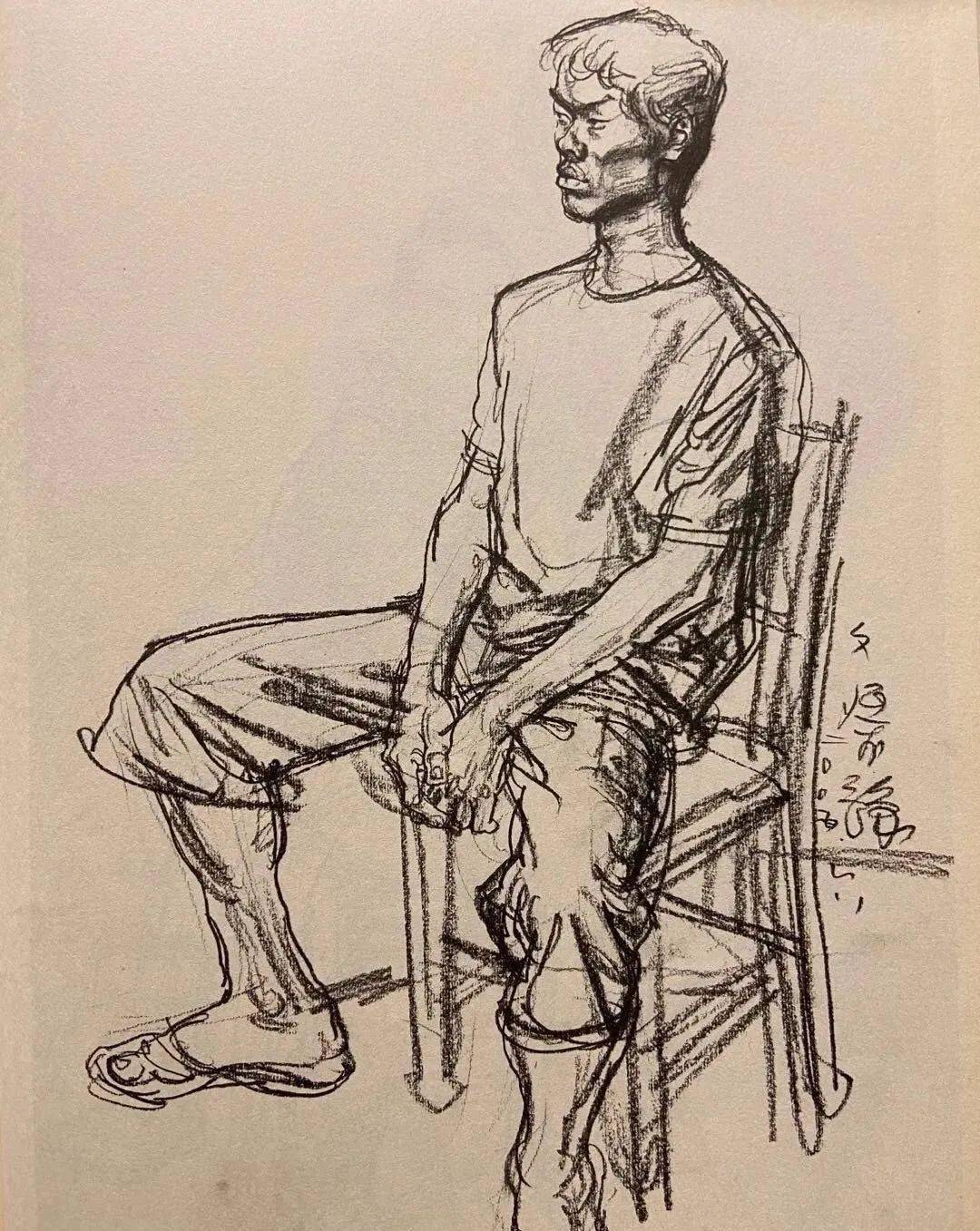 南开大学副教授张文恒速写欣赏