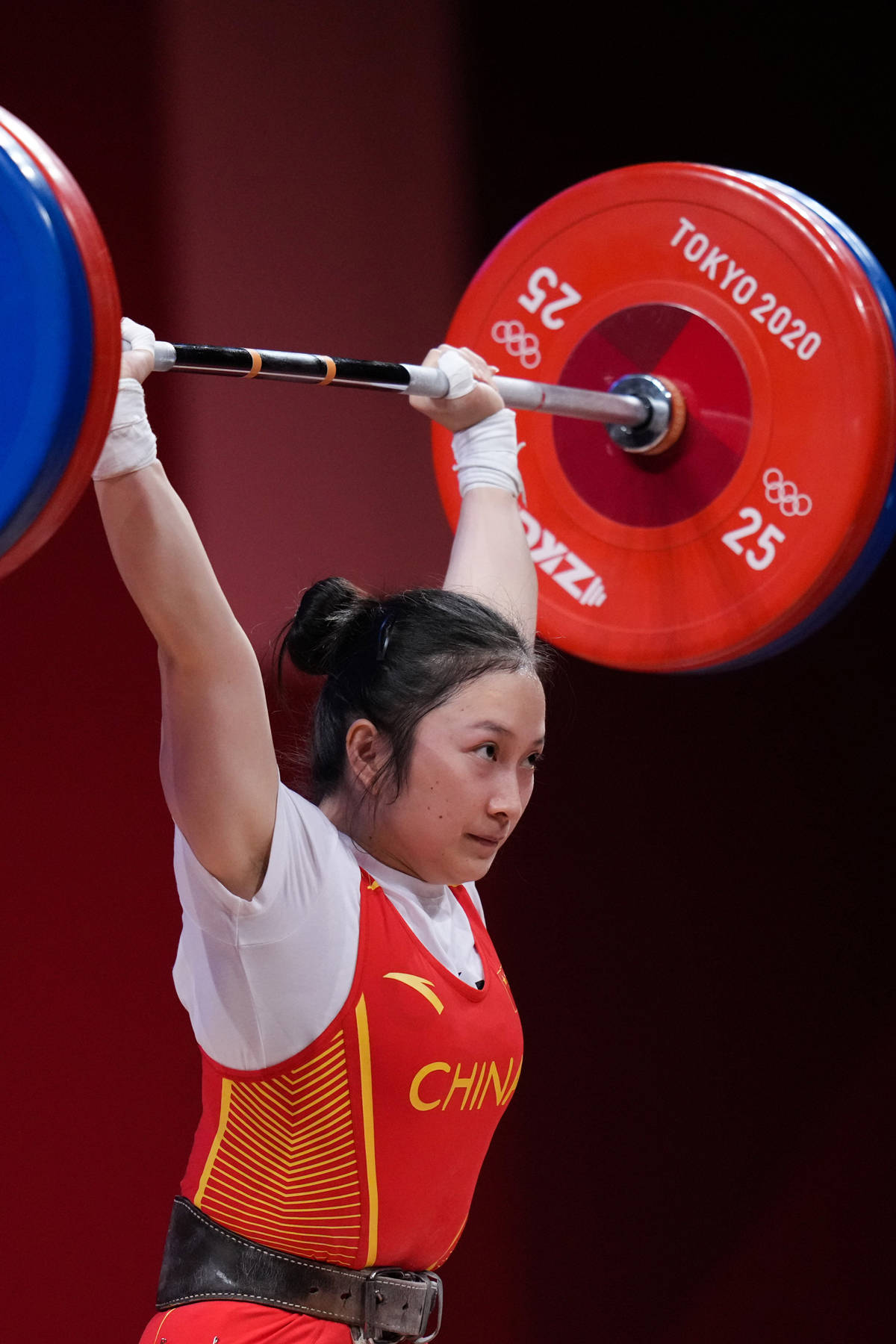 7月26日 举重女子55公斤级【第4枚】廖秋云,26岁"每一个运动员的目标