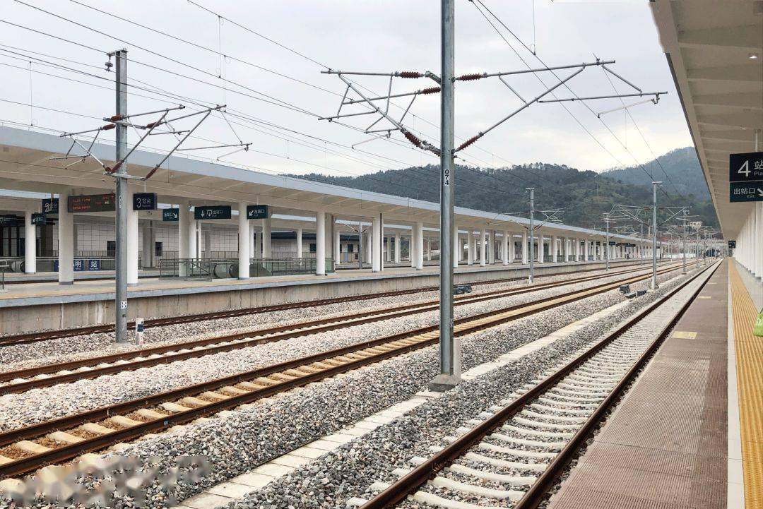 兴泉铁路这个火车站通车时间确定!