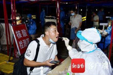 一线|海口医护人员挑灯夜战在抗疫一线