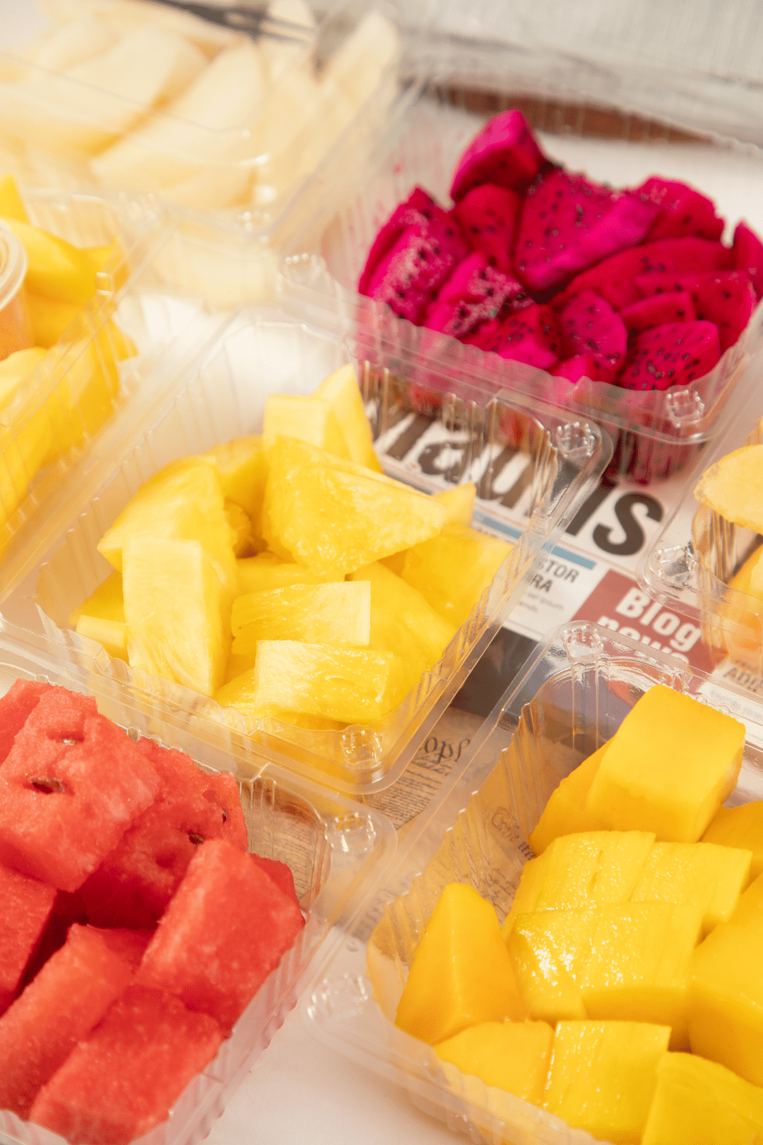 刚刚切好新鲜送到美团外卖让你足不出户也能吃到方便美味的果切