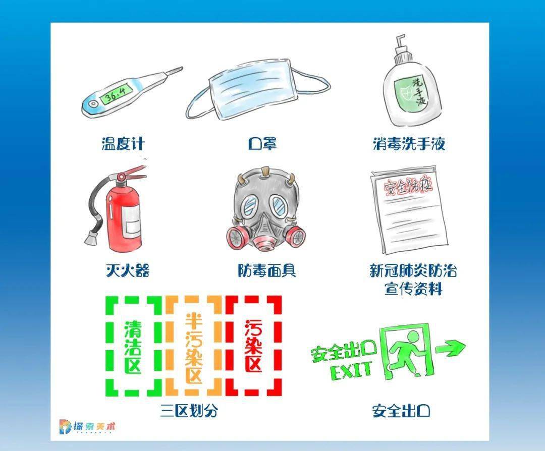 守则|大写的“萌”！这样的“防疫守则”请给我来一打