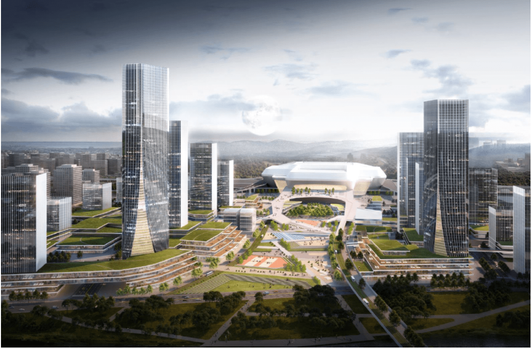 设计曝光4条轨道交通线路无人驾驶中运量平台长沙高铁西城核心区拟