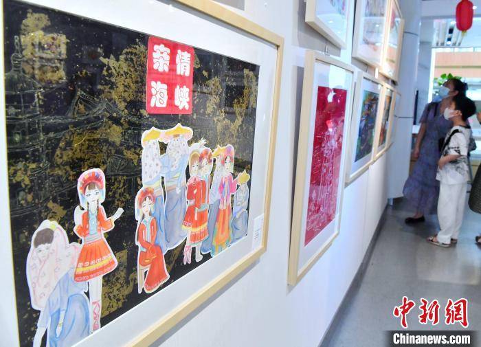 台湾|榕台中小学生书画佳作在福州展出