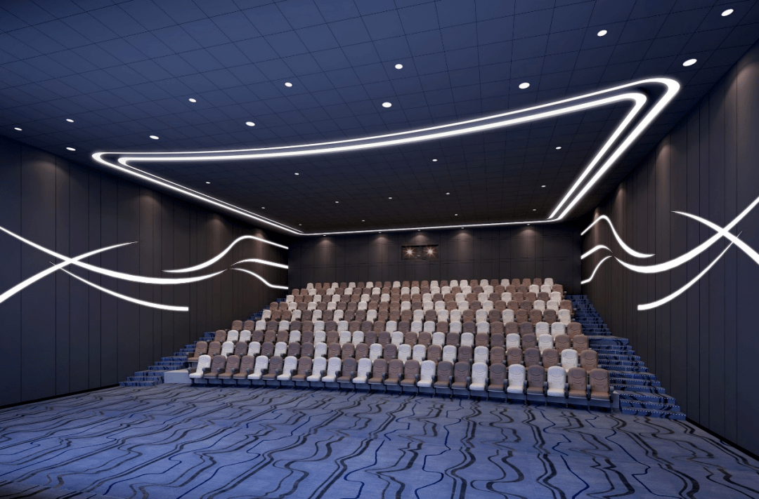 解放电影院改造后影厅内效果图此外,改造后的解放电影院门口会新增