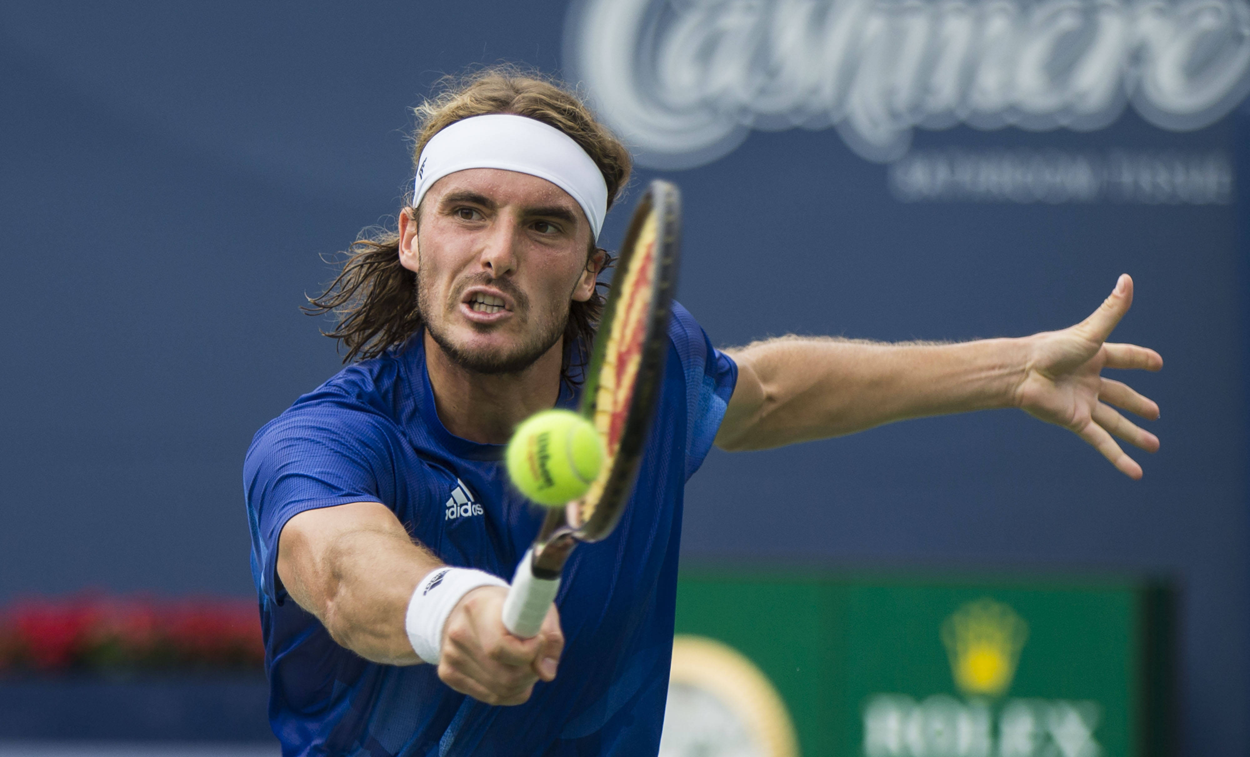 网球——加拿大国家银行公开赛:齐齐帕斯晋级四强