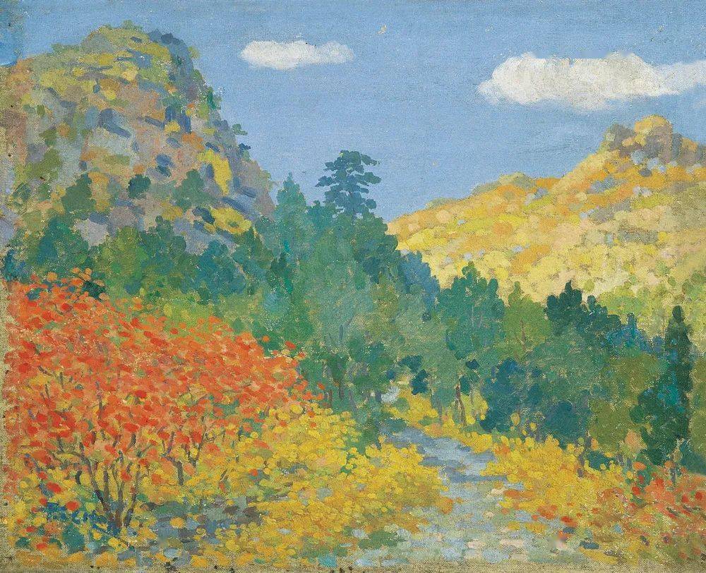 中国现代油画的先驱者用印象派风格画中国的画家