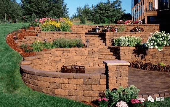 花坛 打造不一样的庭院 砖瓦