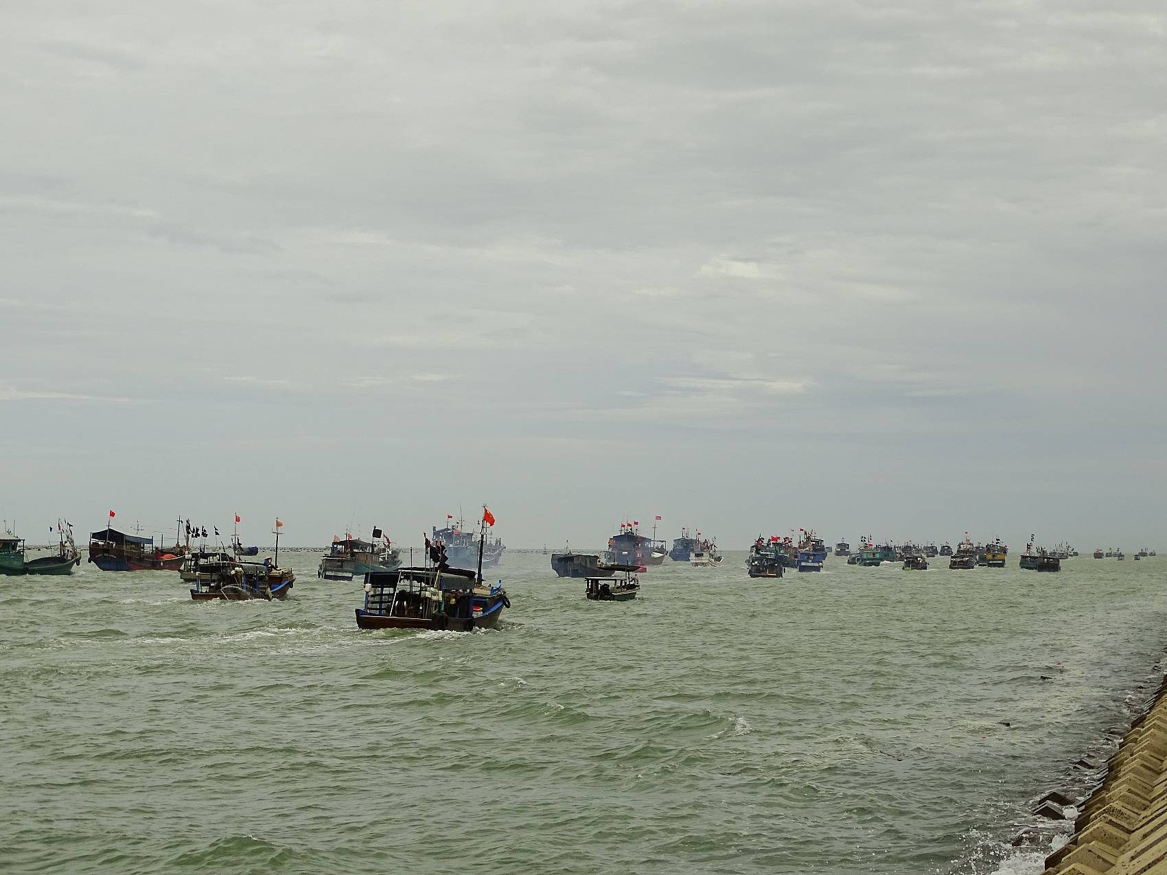 秋天的第一顿海鲜 湛江承包 对虾