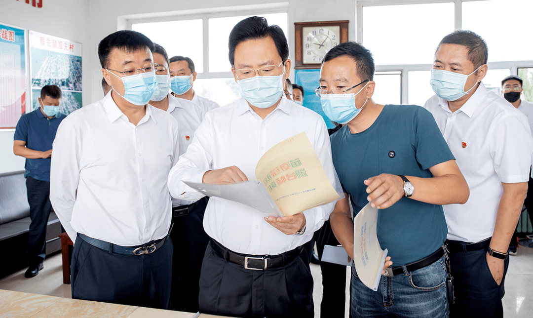 记者何其遥 摄8月17日,市委副书记,市长胡斌深入双辽市和伊通满族自治