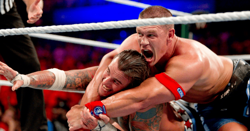 布洛克莱斯纳和巨石强森没法比,cm朋克更是无法与约翰塞纳相提并论!