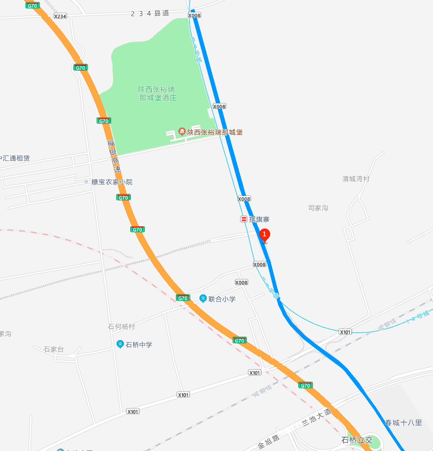秦直大道在西咸新区秦汉新城通车啦
