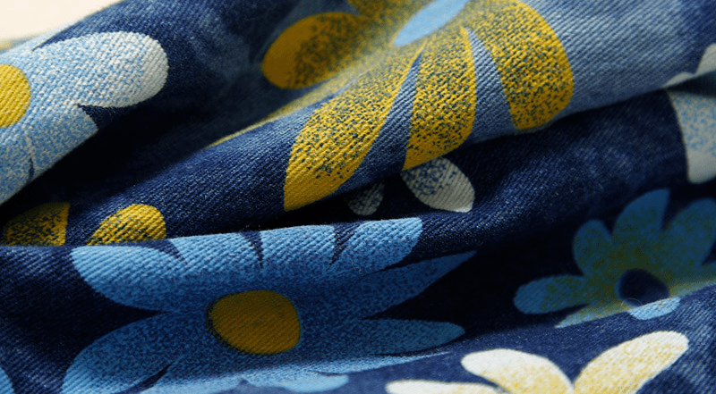 浅谈牛仔面料的印花技术