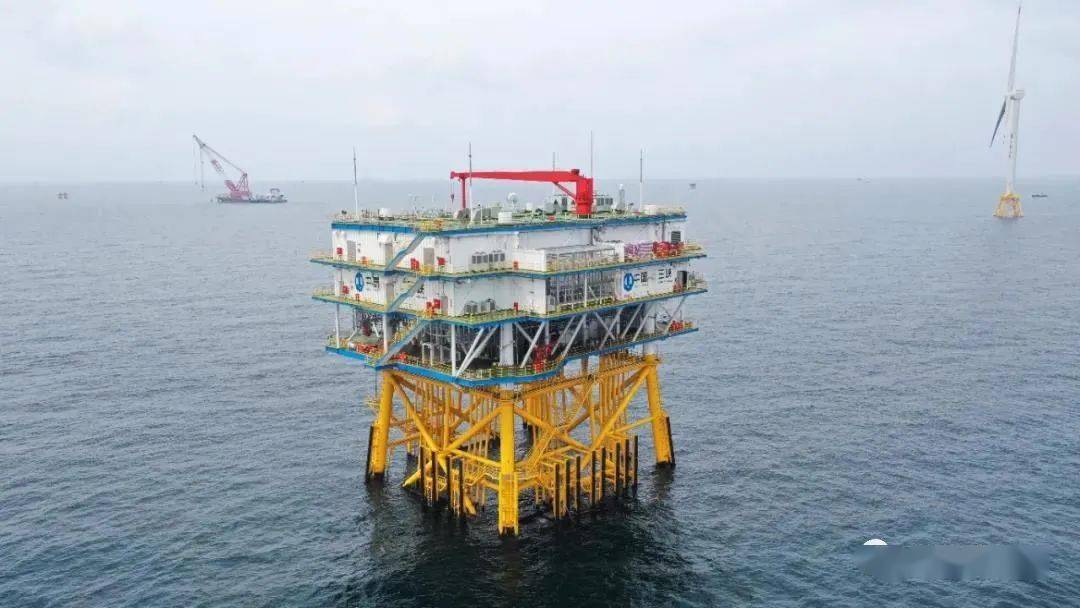 国内首座百万千瓦级交流海上升压站正式投产