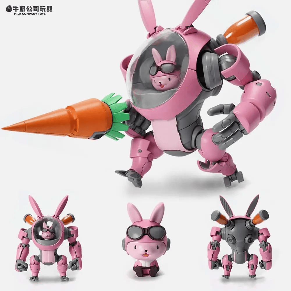 模玩资讯粉色恶魔降临无敌兔5d2