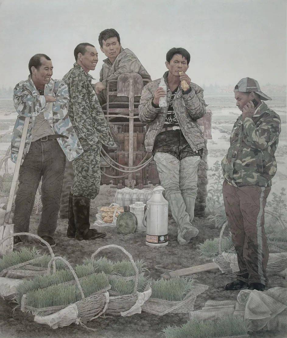 在路上铁岭工笔画家秦焕爽