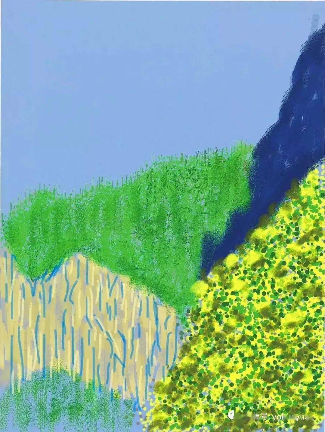 大卫·霍克尼画作赏析
