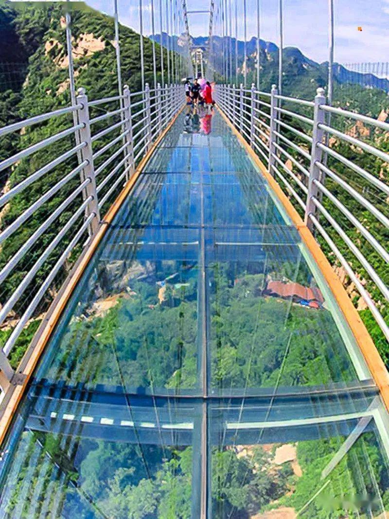 周末1日清凉谷让夏天更清凉一些の网红打卡湖光山色瀑布清潭玻璃天桥