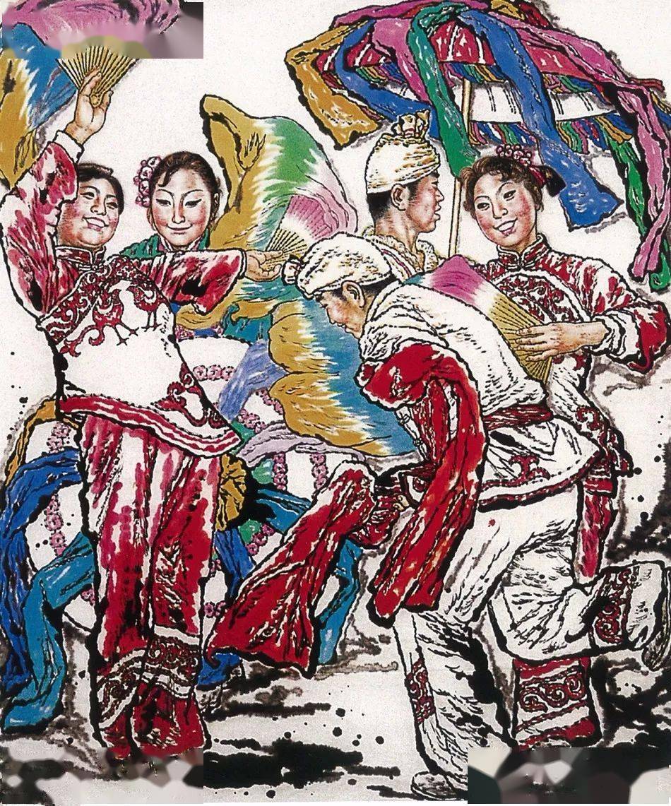 绘不尽的黄土情—中国人物画大师刘文西作品(附精彩局部)