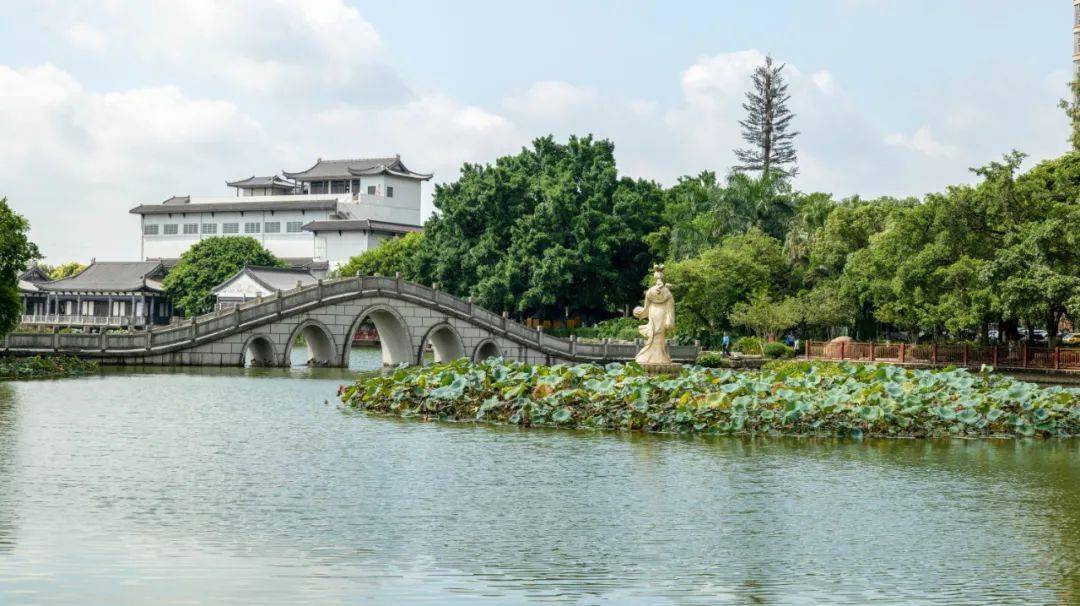 贵港东湖公园留过你的脚印与回忆吗