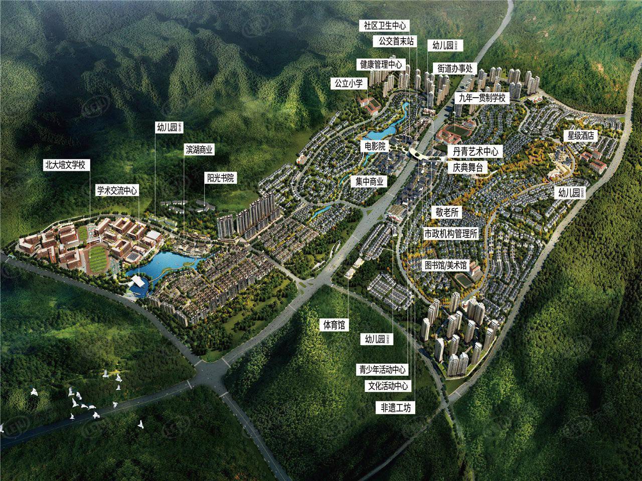经济区打造有阳光城·望乡项目,并签约,拿地入驻贵安新区,修文县等地