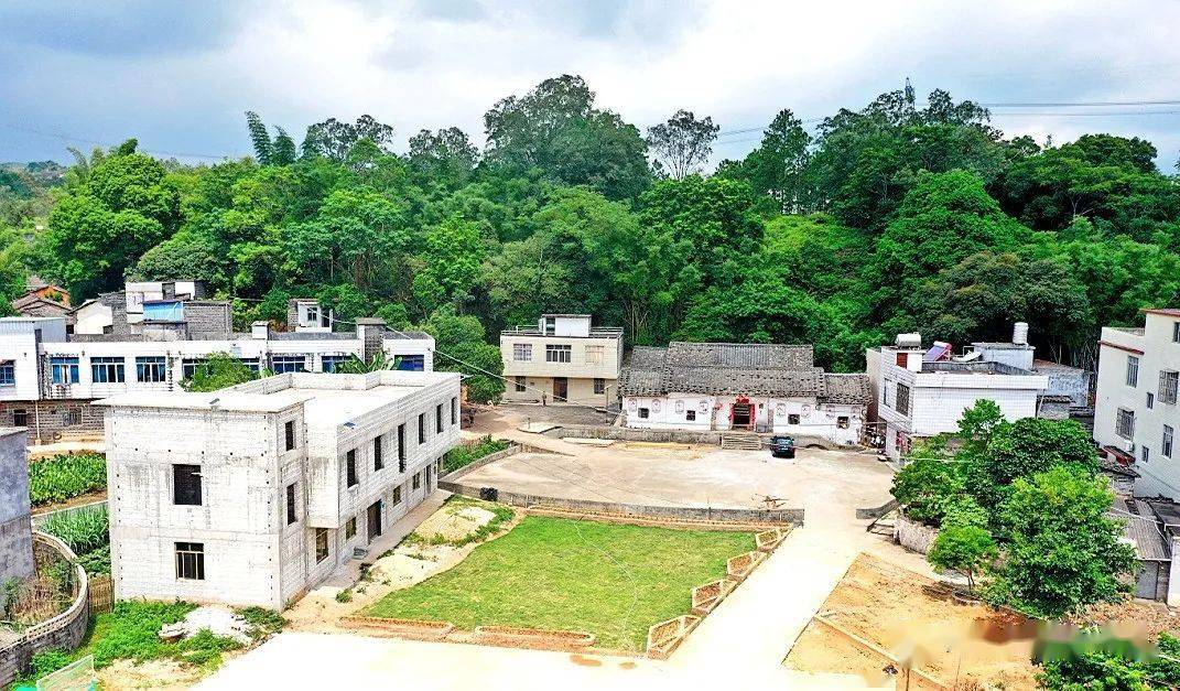 漂亮博白这个新农村像一幅画