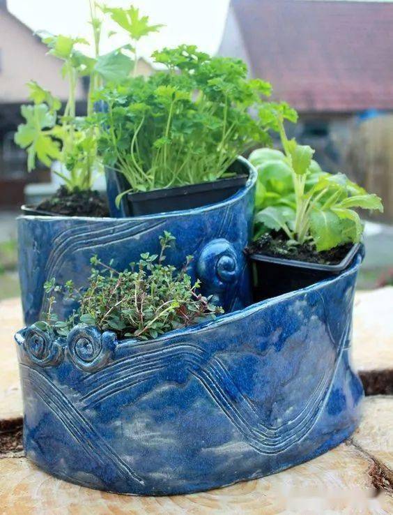 创意陶艺作品欣赏_园艺