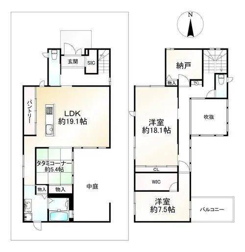 日本一户建经典户型图图片