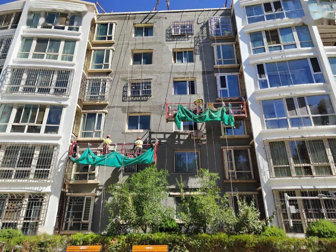 老旧小区节能改造刷新小区"颜值" 让群众居住更有温度