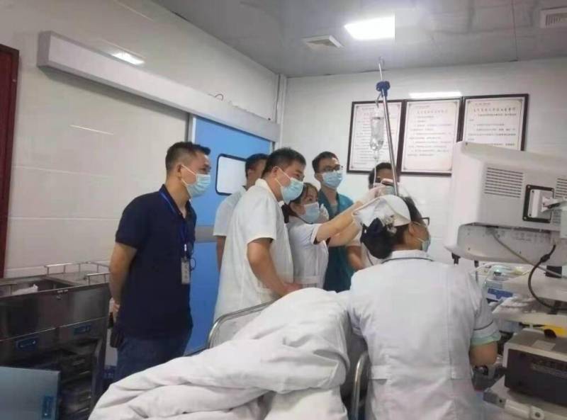 成功|生死时速！县中医医院多学科联合成功抢救一名误吸窒息患者