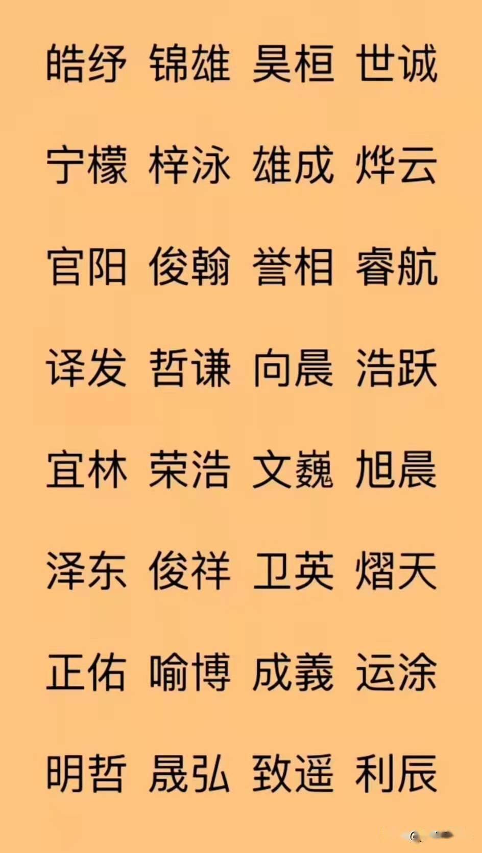 宝宝起名 一听就知道出自豪门的男孩名字,你喜欢吗 