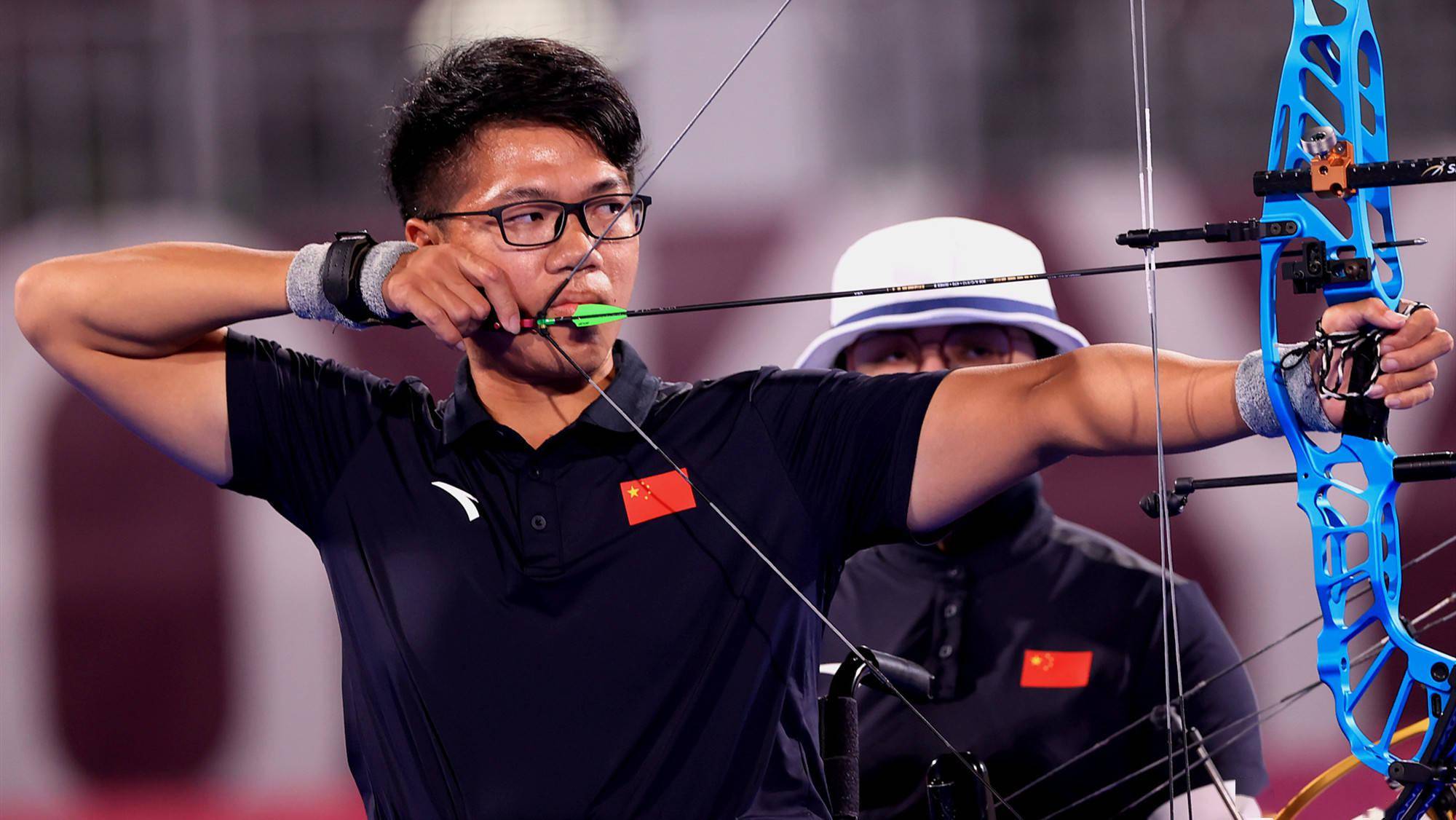 残奥会射箭w1复合弓混团决赛中国队战胜捷克夺冠