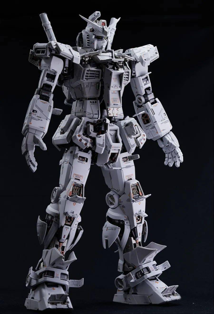 真白色恶魔pgu元祖精细改色涂装