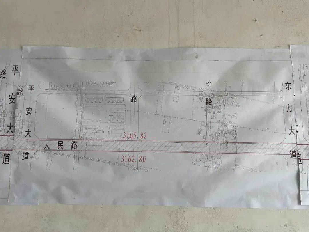 鄧州人民路東延至207國道段具體路線圖來啦!這些房子將被拆遷