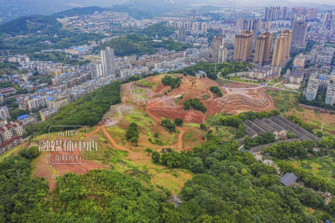 永川青峰将建公园图片