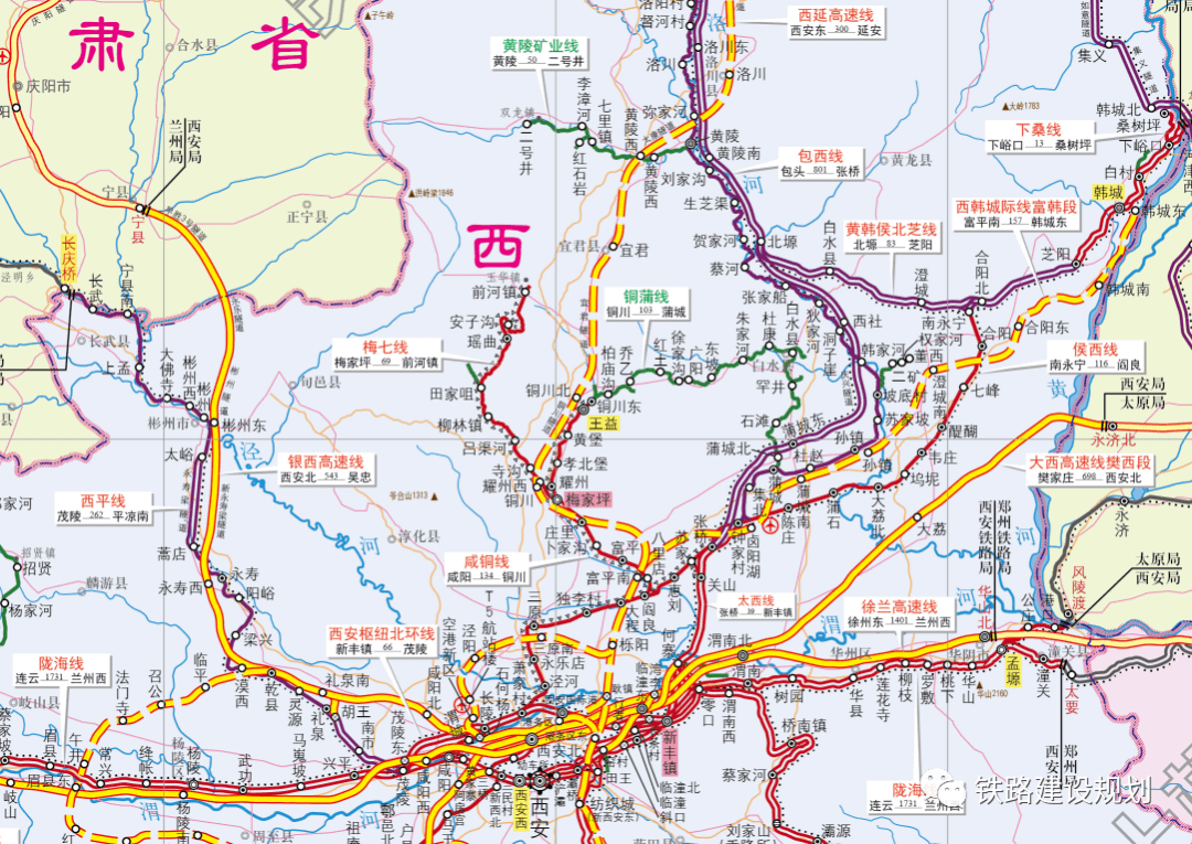 线路方案已经国铁集团审查基本稳定 图@铁路建设规划 具体开工日期