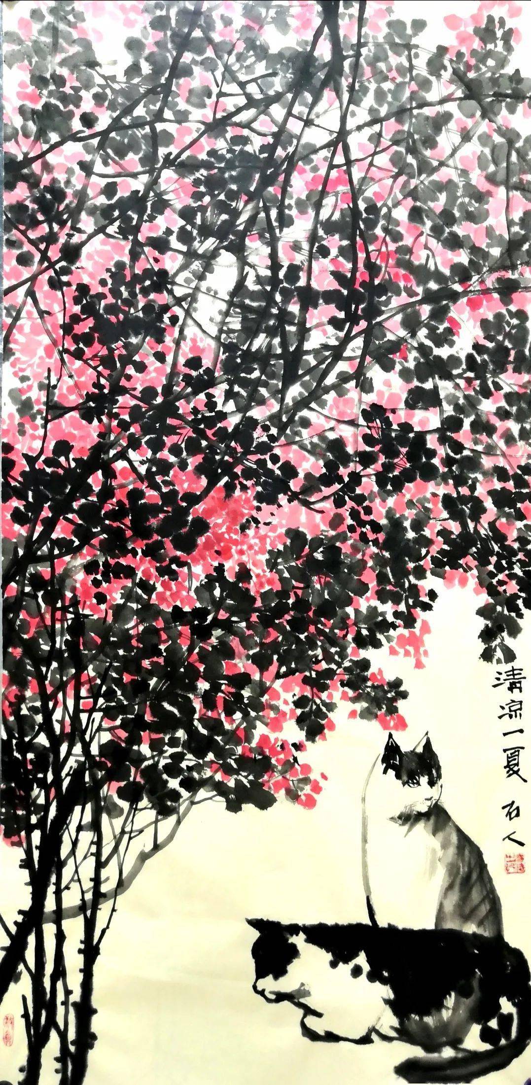 恣意妄为——石人国画作品