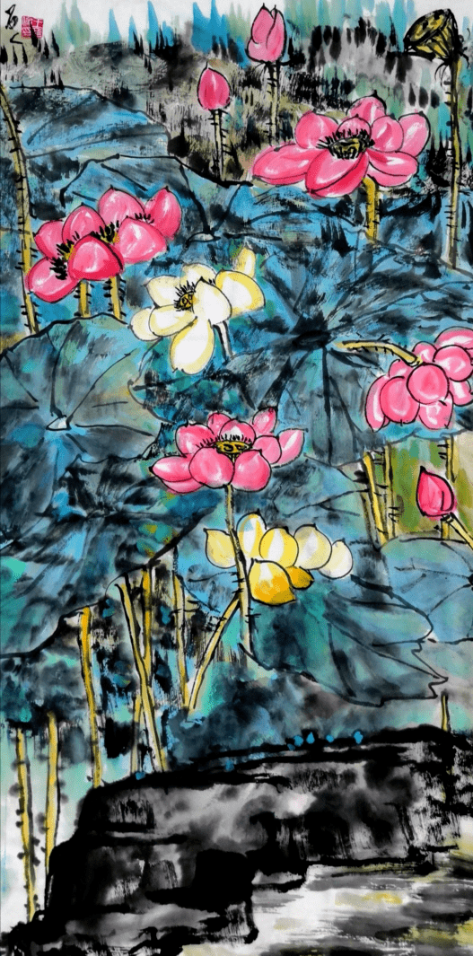 恣意妄为——石人国画作品