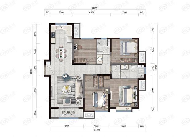 四室户型一般多少平方 feee8ac0b7e84cc9b1d7e8a0a29e7d16.jpeg