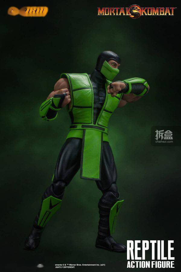 storm toys 真人快打 reptile 蜥蜴人 1/12可动人偶 兵人