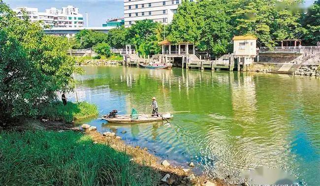 乌桥溪"隐居"老城的一湾美景