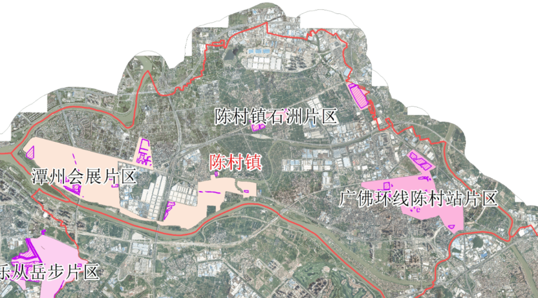 陈村石洲规划图片
