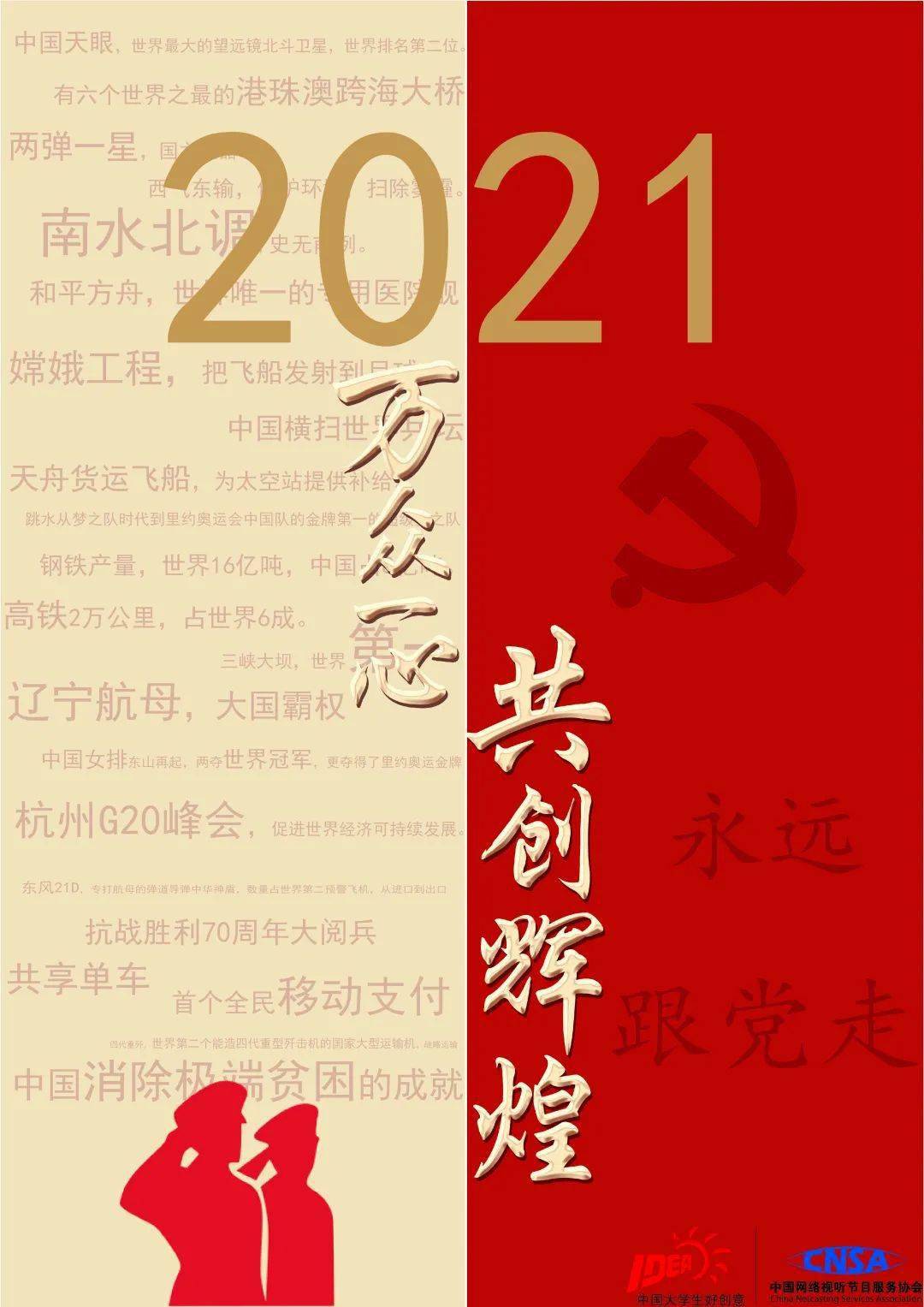 献礼建党百年共建文明宿迁2021宿迁公益广告大赛入围终评作品公示快来